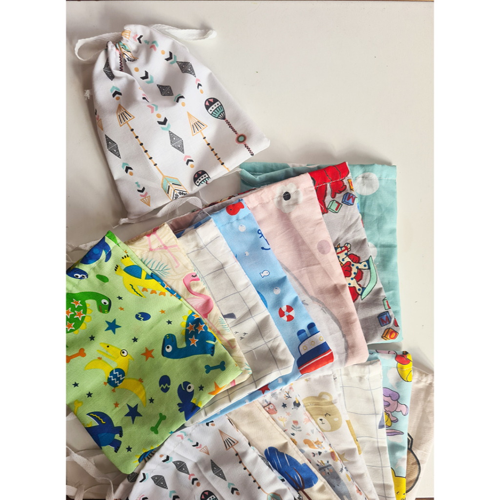 Pouch Drawstring Cute