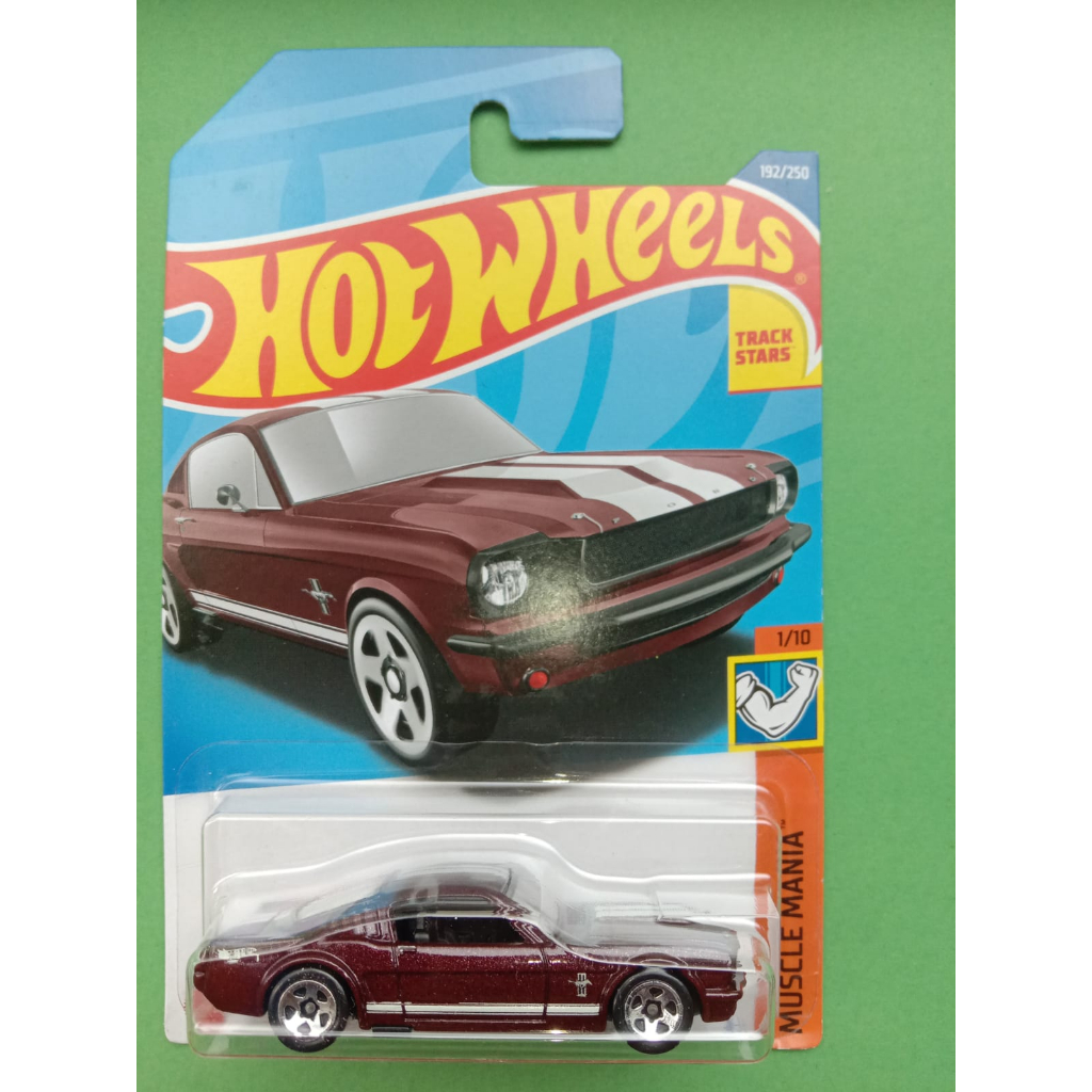 HOT WHEELS '65 MUSTANG 2+2 FASTBACK RED