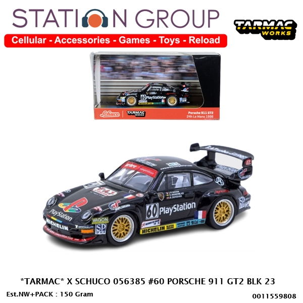 TARMAC X SCHUCO 056385 #60 PORSCHE 911 GT2 - DIECAST