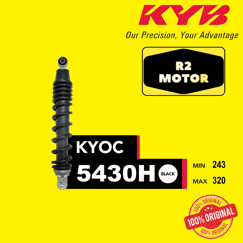SHOCK SKOK BELAKANG KYB KYOC-5430H BEAT SCOOPY VARIO 125 150 FI ESP LED STATER KASAR HALUS ORIGINAL 