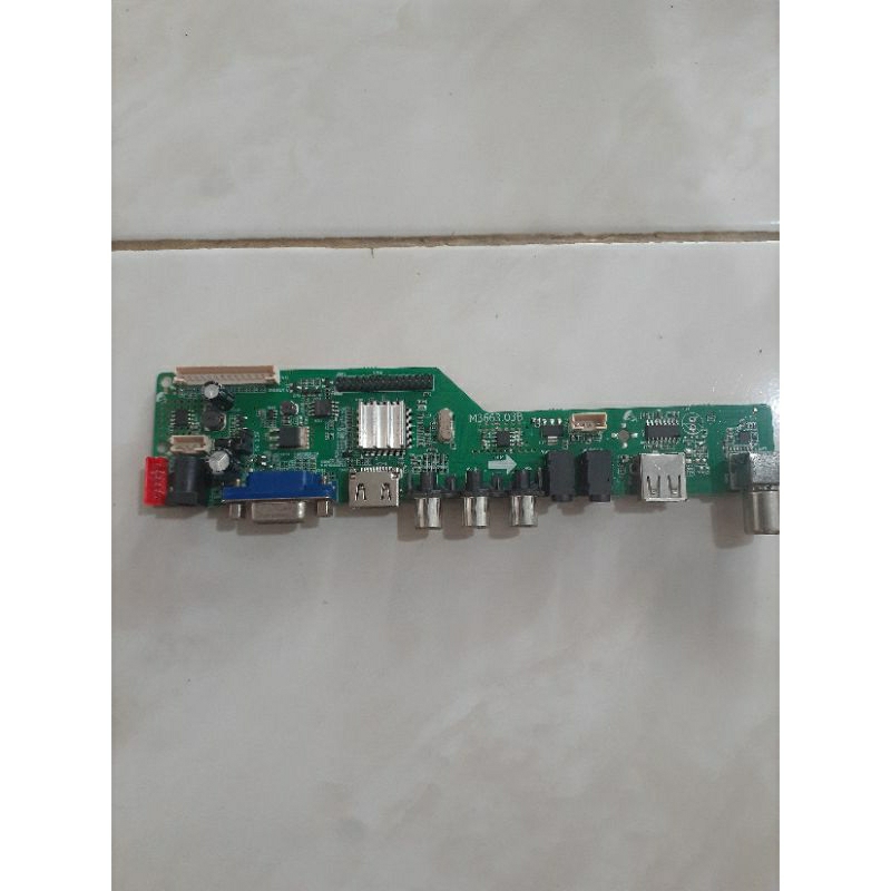 Mb mobo mainboard module mesin tv AOYAMA  M3663.03B