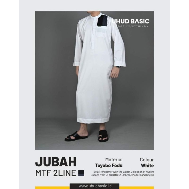 Jubah Uhud Jubah 2 LINE COLOR