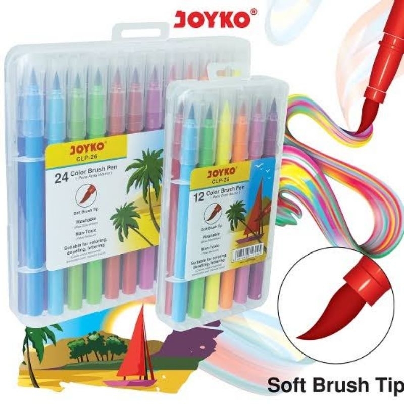 

Spidol Joyko 12 Warna CLP-25