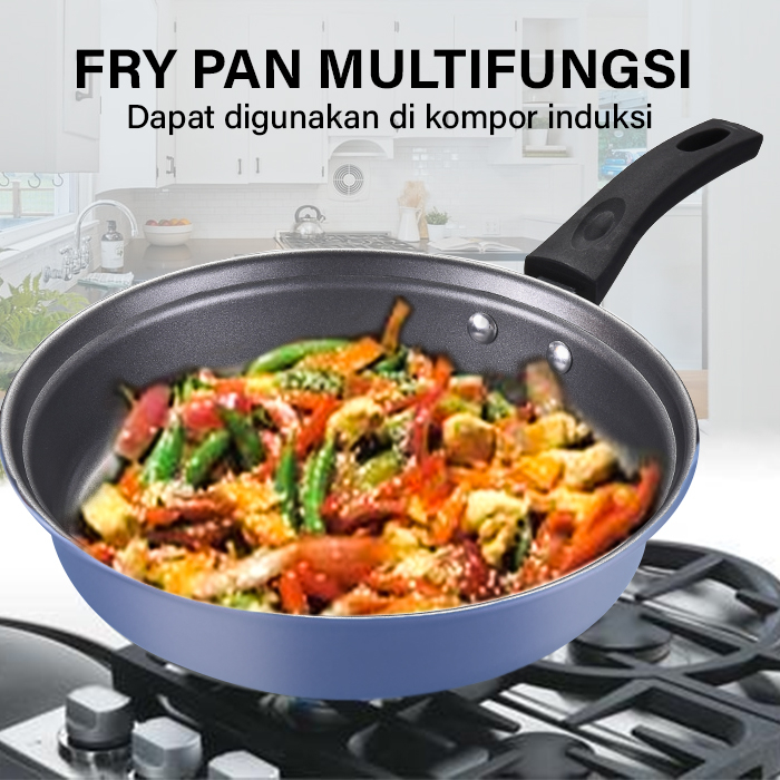 GM Bear Panci Set Lengkap Wajan Set 3 psc 1560 - Arria Panci Wajan Penggorengan Set Alat Masak Panci