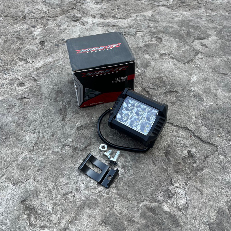 LAMPU TEMBAK SOROT LED 6 MATA RIDE IT PNP RX KING DAN ALL MOTOR