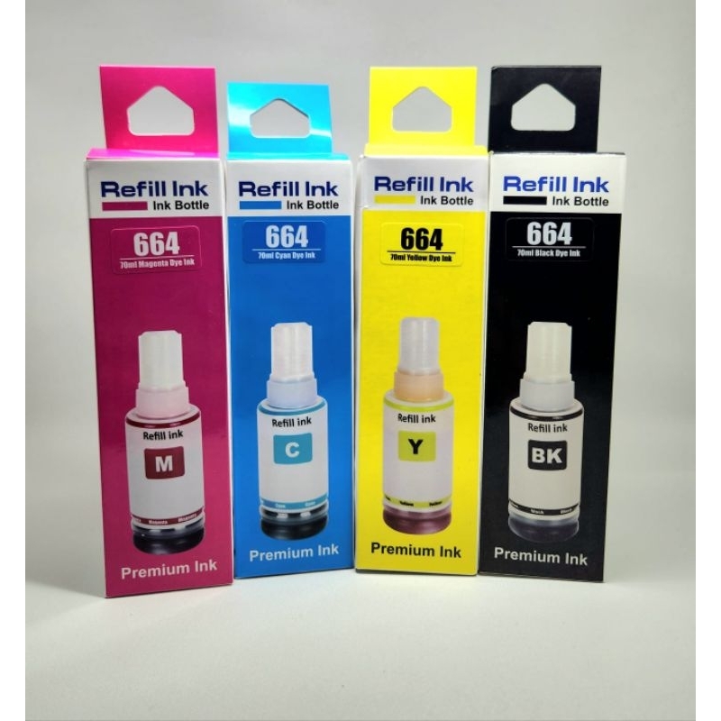 Tinta Epson T664 664 L100 L121 L1300 L360