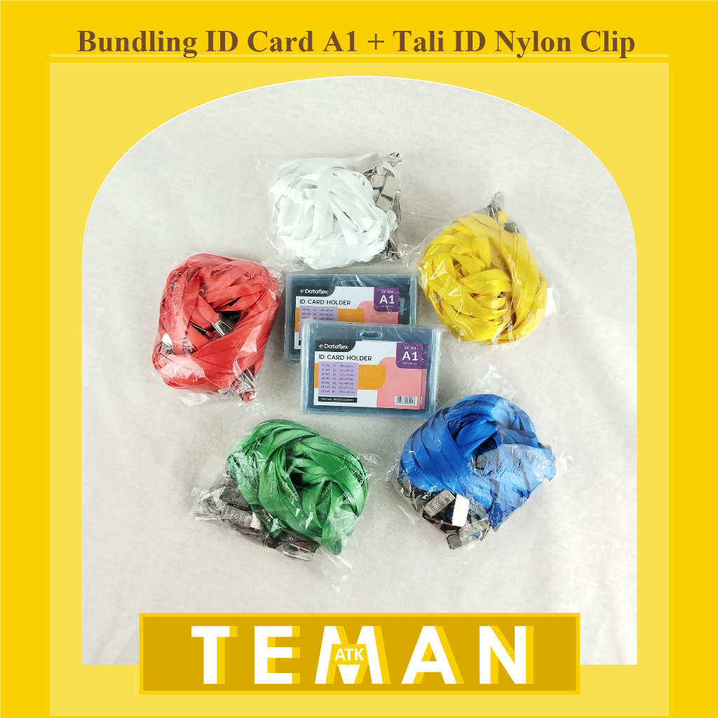 

Bundling ID Card A1 + Tali ID Nylon Clip (NYL)