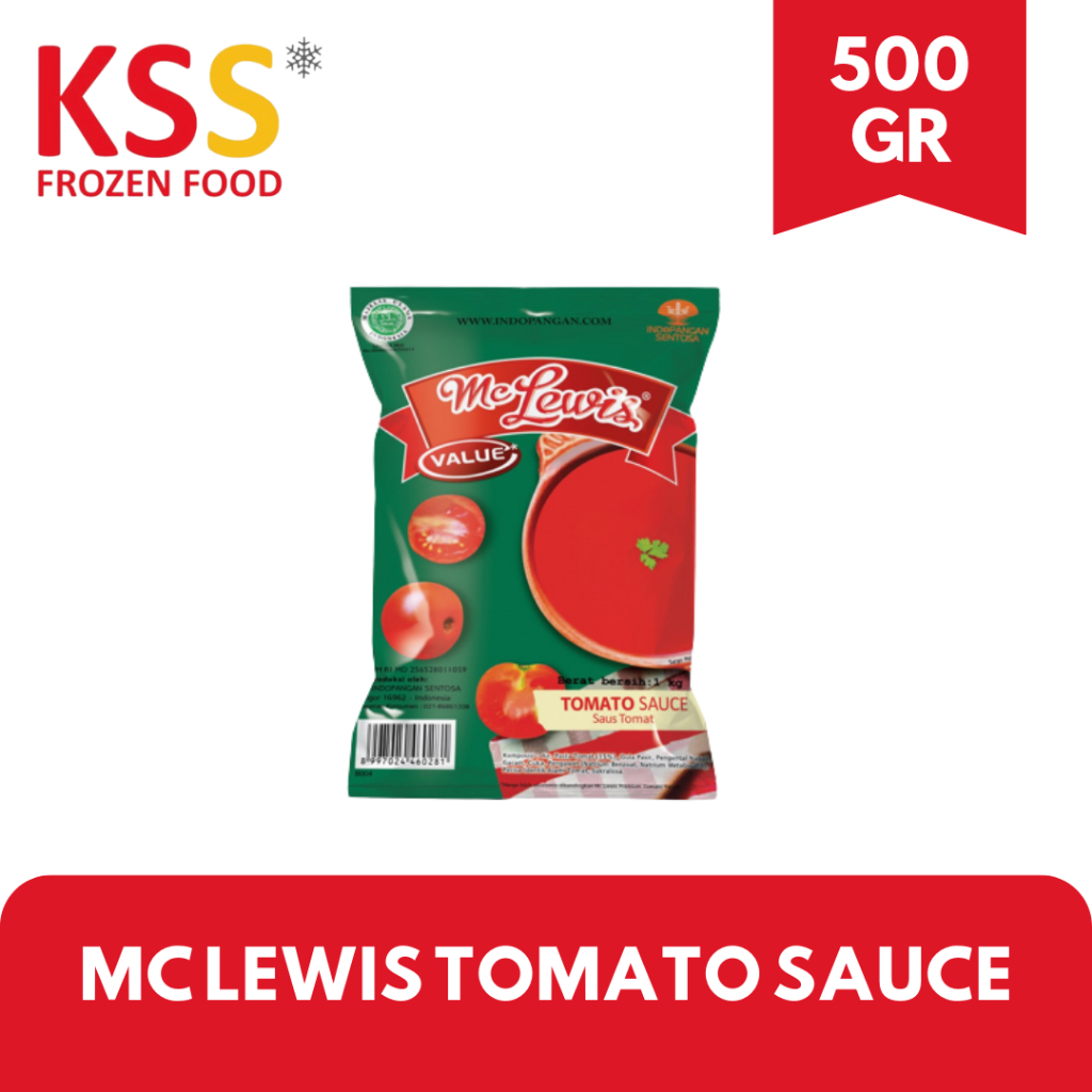 

MC LEWIS TOMATO SAUCE 500 GR