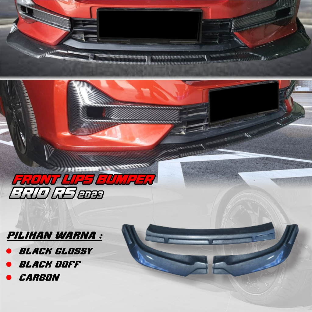 FRONT LIPS BUMPER HONDA BRIO RS 2023