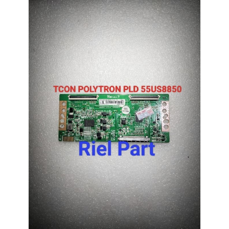TCON - TICON - TIKON LOGIC BOARD TV LED POLYTRON PLD55US8850C - PLD55US8850 - 55US8850