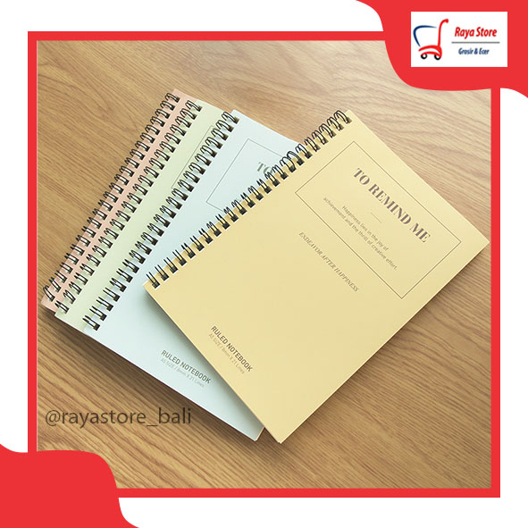 

Spiral Notebook Deli LA560-01 uk B5 60 sheet