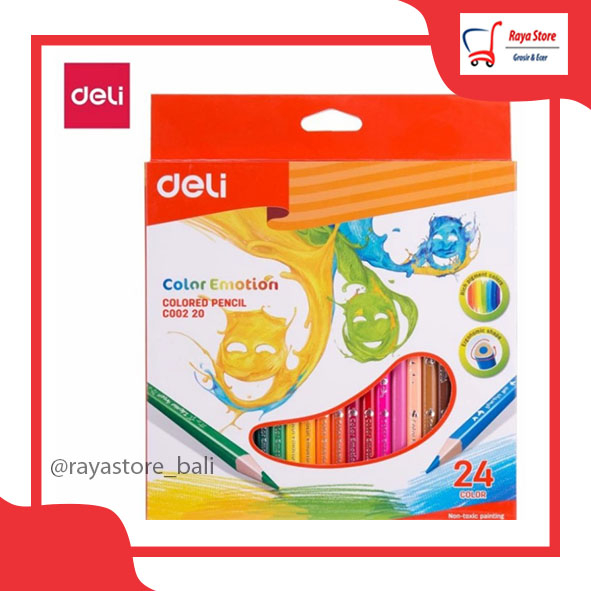 

Pensil Warna 24warna Deli 2002