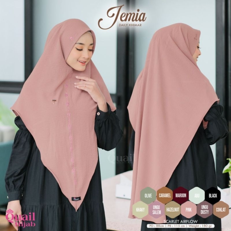 Jilbab Jemia by Quail Hijab