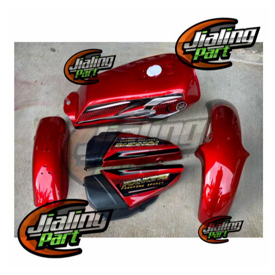 TERLARIS COVER TANGKI RX KING MERAH BODY YAMAHA RX KING SPAKBOR RX KING BOK AKI RX KING MERAH