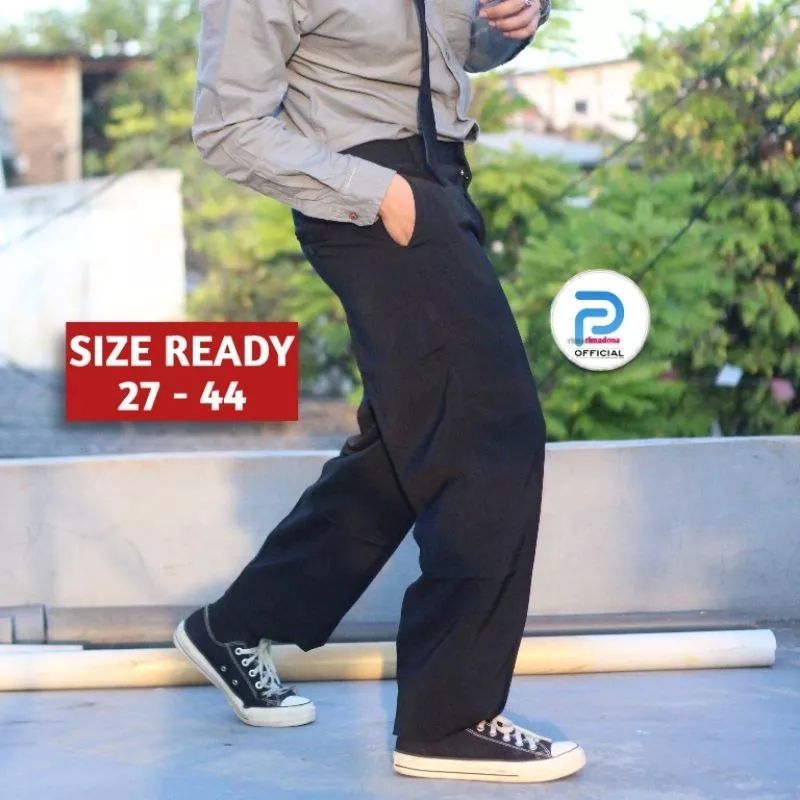 CELANA TEFLON formal reguler fit celana kain pria Standar celana panjang kain pria