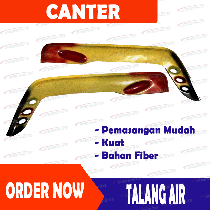 TALANG AIR CANTER VARIASI BAHAN FIBER