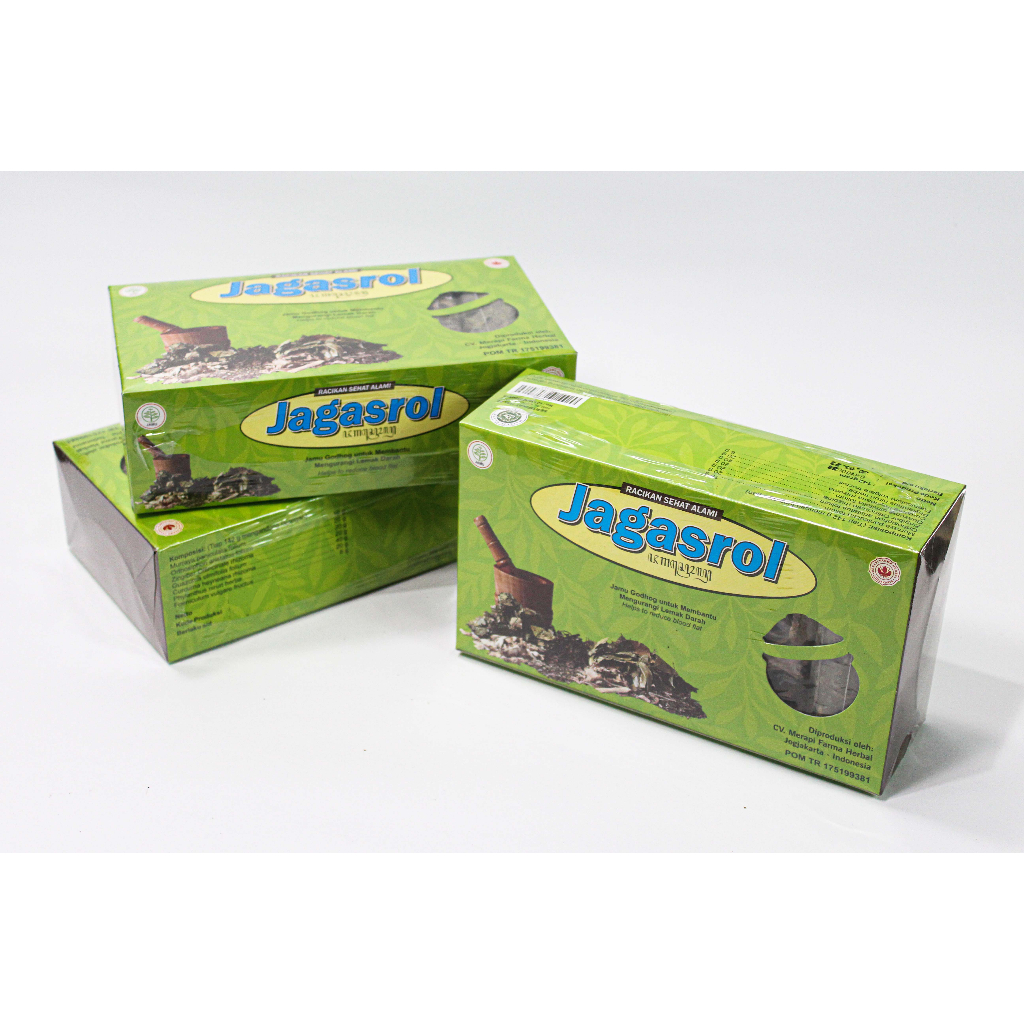 

JAGASROL - JAMU UNTUK MENGURANGI LEMAK DARAH RAMUAN ASLI NUSANTARA