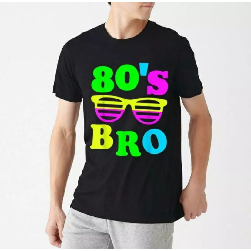 KAOS 80S BRO - TSHIRT 80S BRO - BAJU 80S BRO - CATTON COMBAD 30S