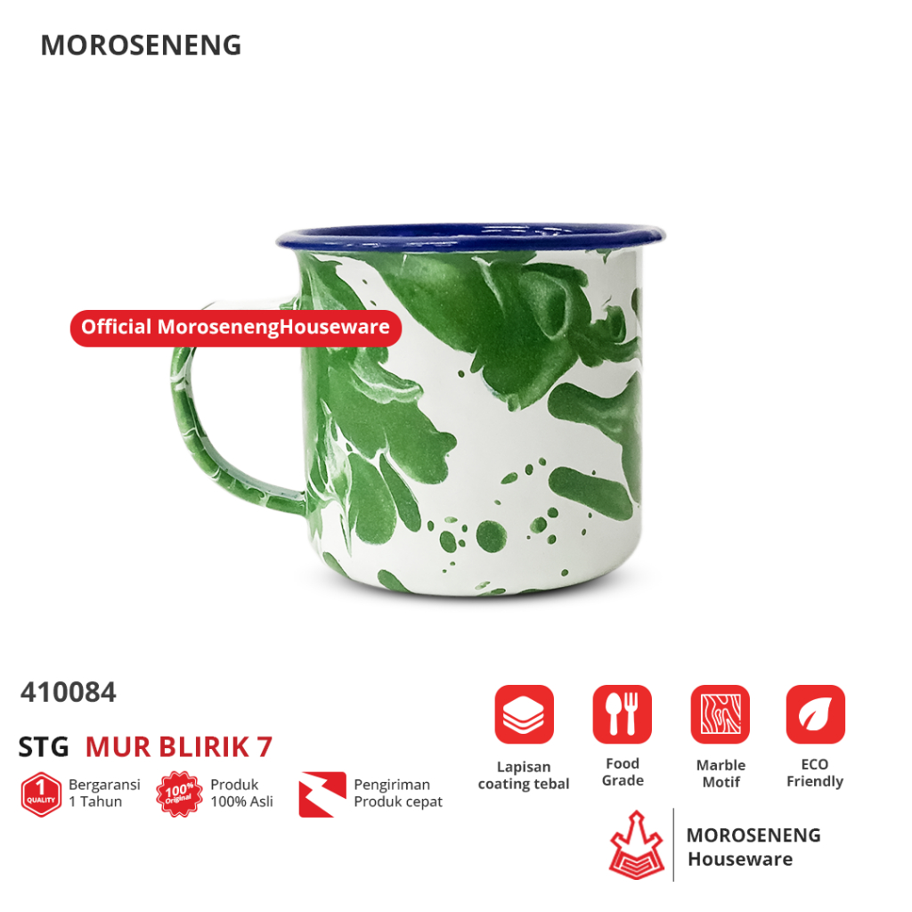 Mug Blirik Enamel 7cm Mug kopi