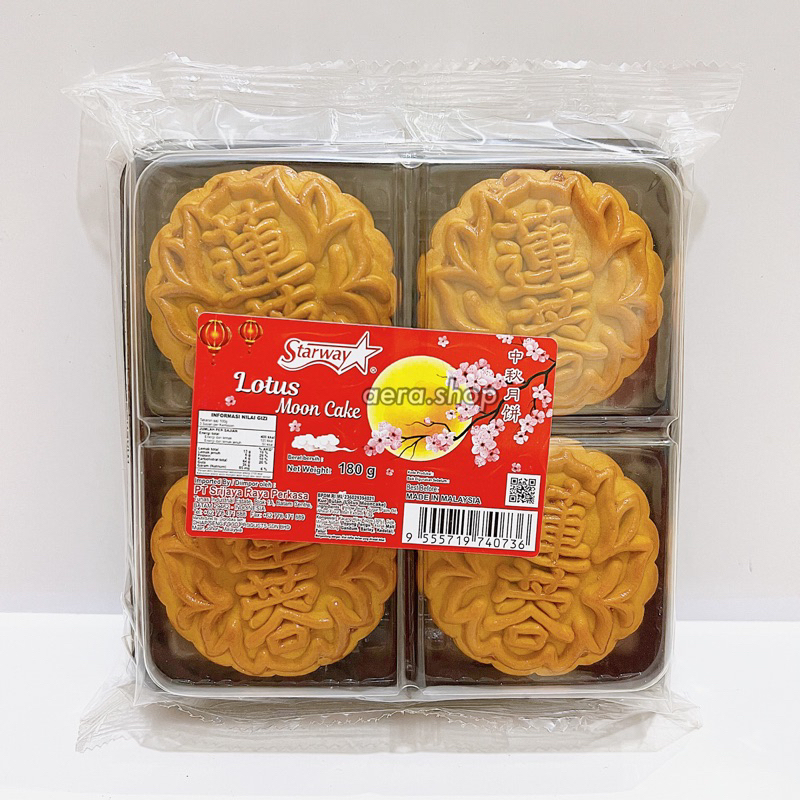 

Kue Bulan Mini Moon Cake Malaysia MoonCake 1 Pack isi 4pcs