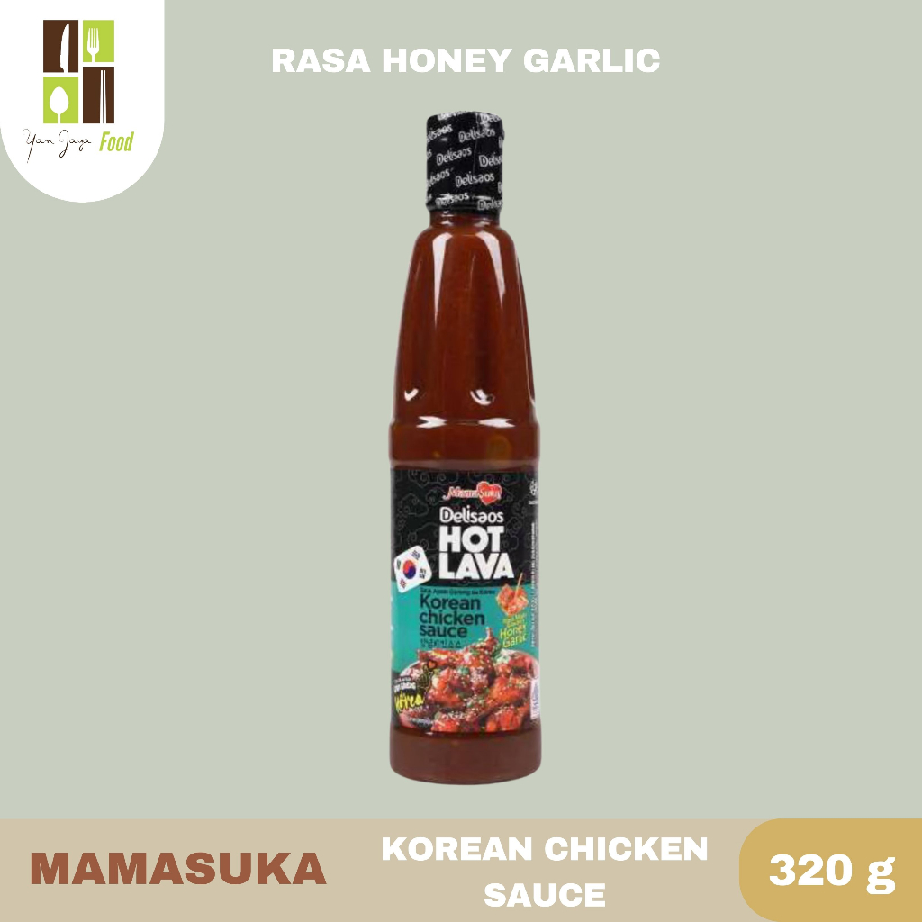 

Mamasuka Korean Chicken Sauce [ Honey Garlic] 320g [BESAR]