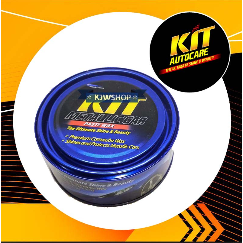 Kit Metalic Car Paste Wax Blue Pengkilap Wax Mobil Metalic Kit Blue Kit Kaleng Biru 225Gram Kit Meta