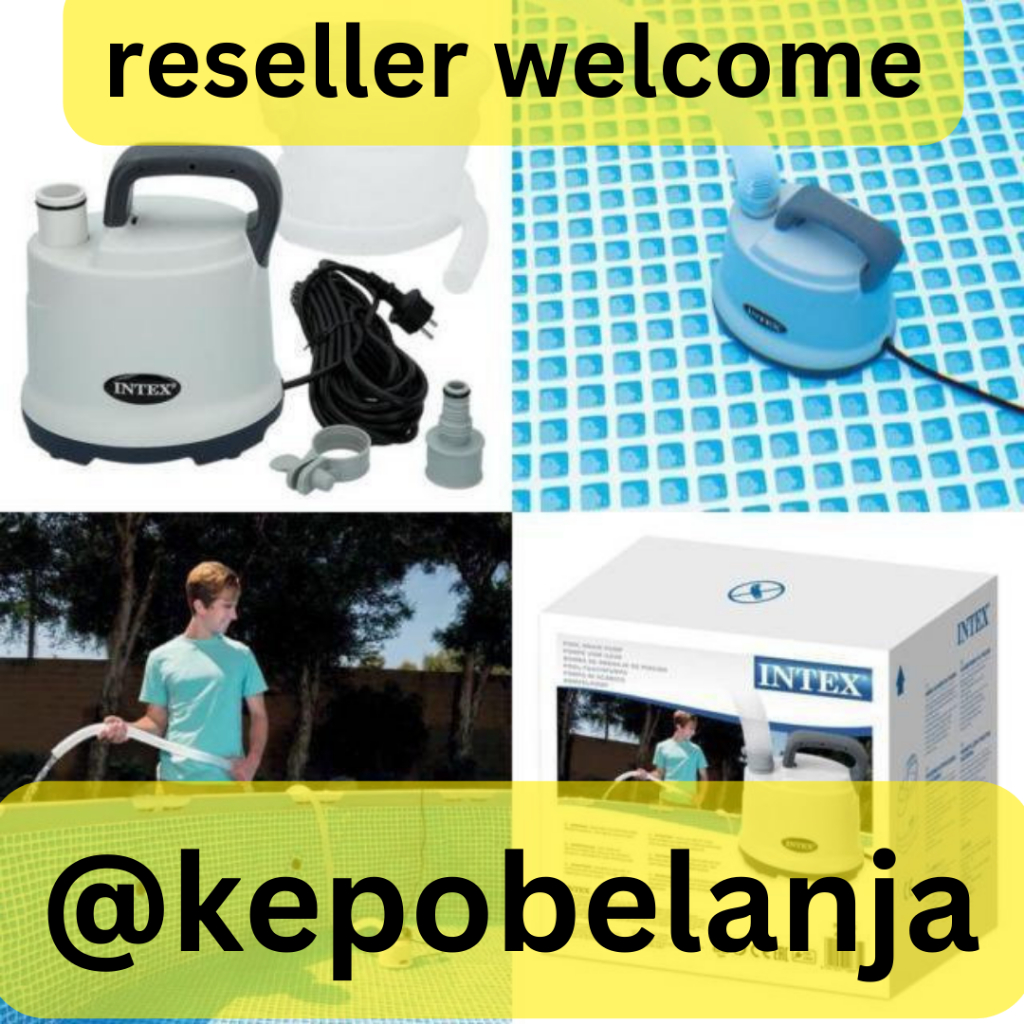 Intex 28606 Pool Drain Pump | POMPA ALAT PEMBERSIH KOLAM Intex 28606 | pool drain pump intex