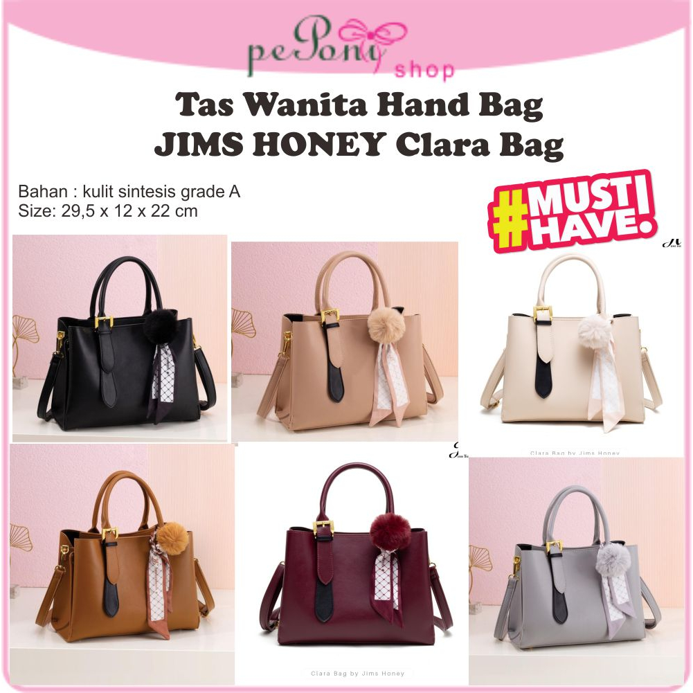 Tas Wanita - Handbag JIMS HONEY CLARA Bag - Tas Selempang Cewe SALE DISKON