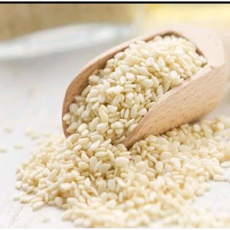 

Wijen Putih Sesame Seed kemasan repack