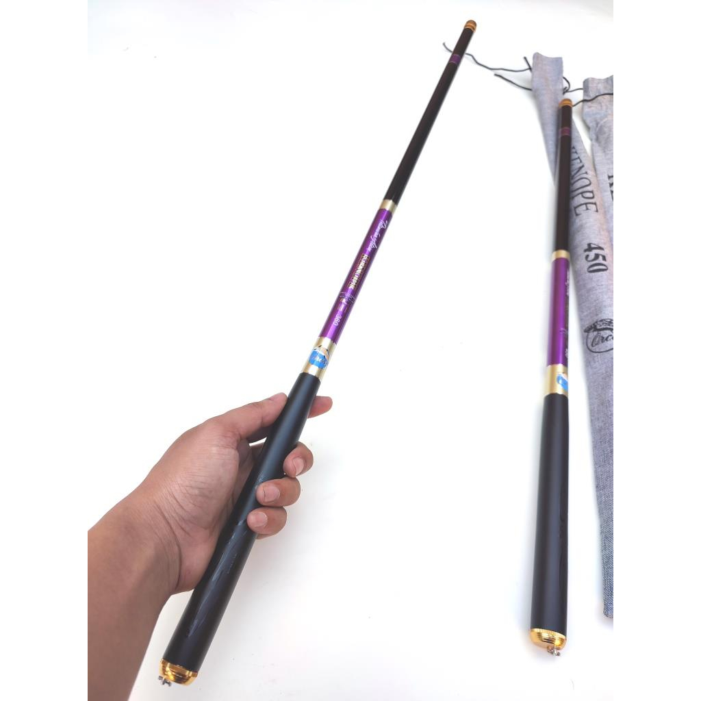 Joran Tegek orca Kenope 360 450 540 Carbon kaku Ruas Panjang Ringan