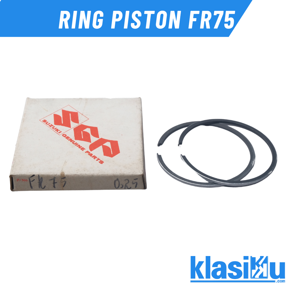 Ring Piston Seher Suzuki Fr75 Fr 75 Oversize 25 Os 0,25  Original Sgp