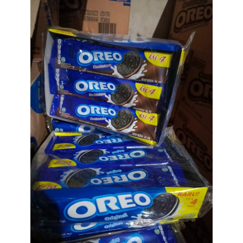 

Oreo Biskuit Isi 4 Keping