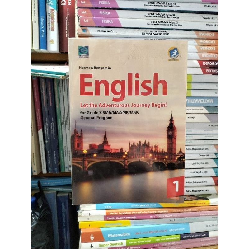 buku English kelas 10 penerbit grafindo