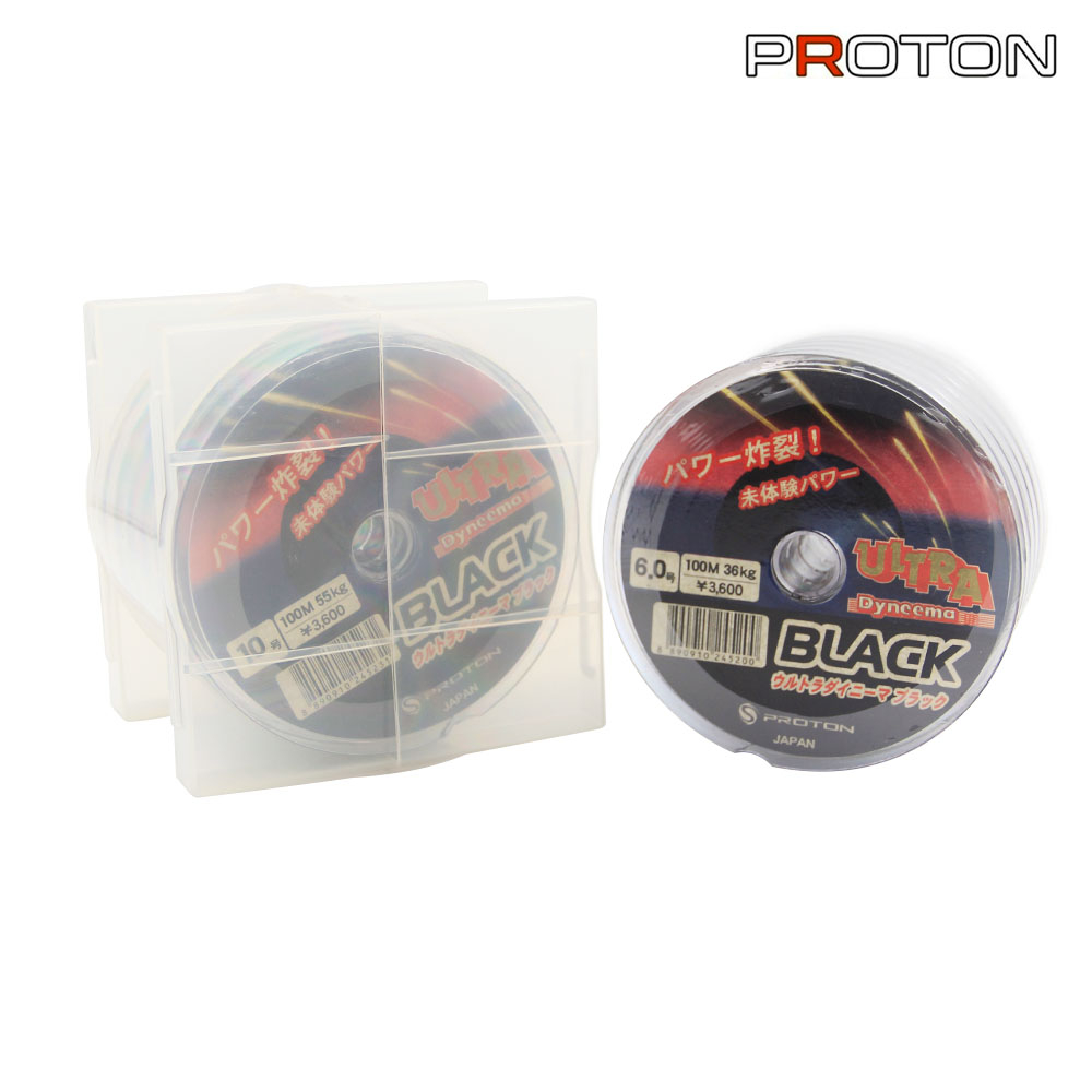 Senar Pancing PROTON Ultra Dyneema PE Ultra Black MADE IN JAPAN