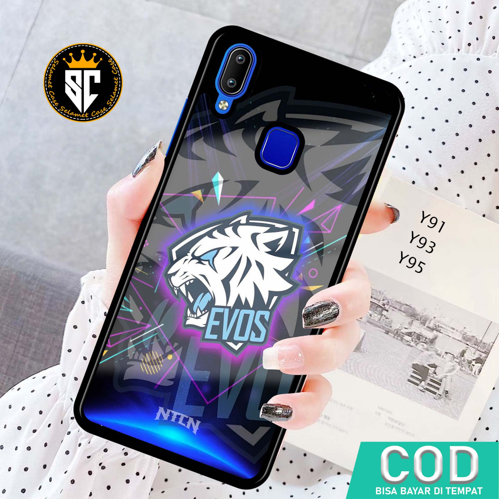 Case Vivo Y91/Y93/Y95 [EVOS] Casing model Hardcase 2D glossy - Pelindung hp Terbaru Paling Laris