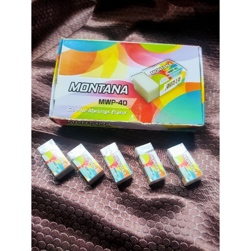 

Penghapus Montana ( 1 box = 40 pcs )