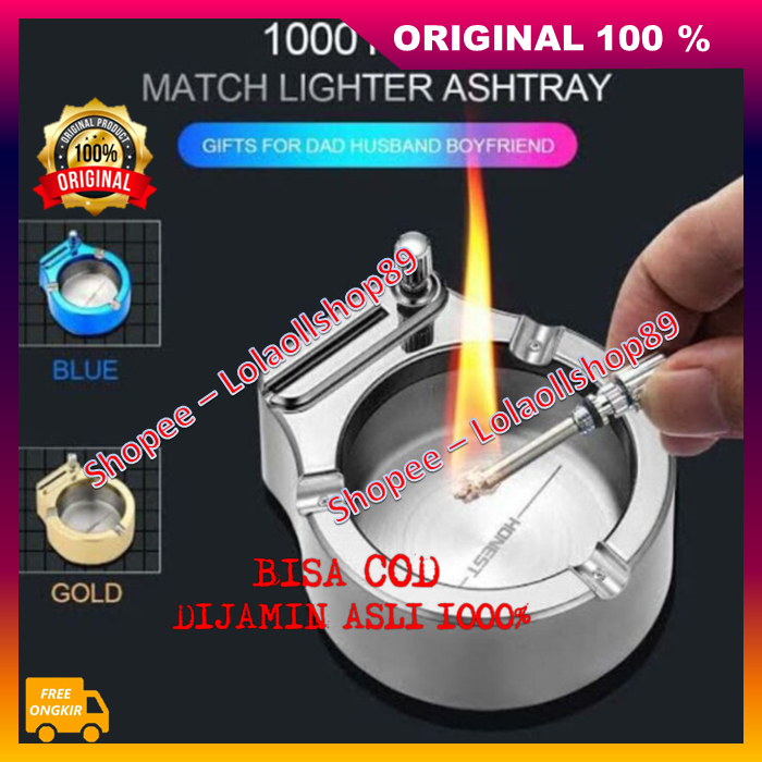 Asbak Korek Estetik Asbak Multifungsi Yang Bisa Jadi Korek Asbak Korek Gesek 100% ASLI ORIGINAL