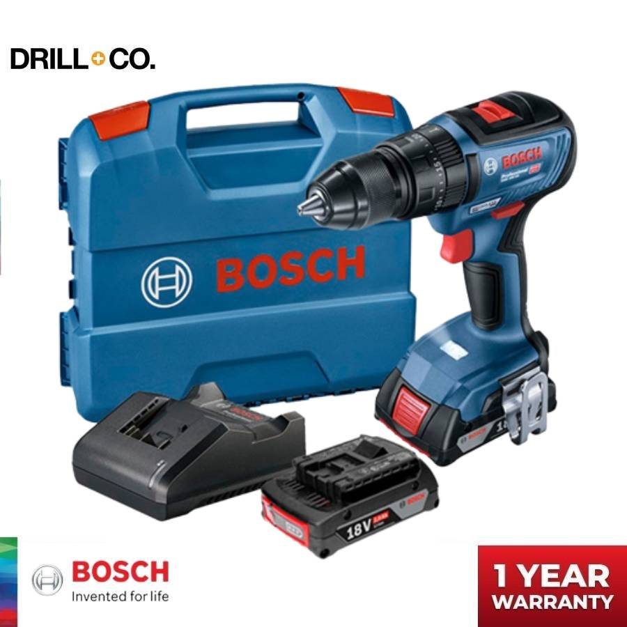 BOSCH GSB 18V-50  Mesin Bor Tembok Baterai Cordless Drill Brushless