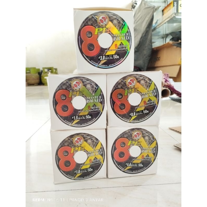 benang PE MASTER BRAID X8 50m Connecting