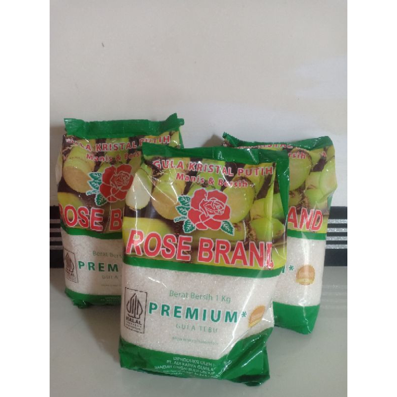 

gula pasir rose brand 1kg