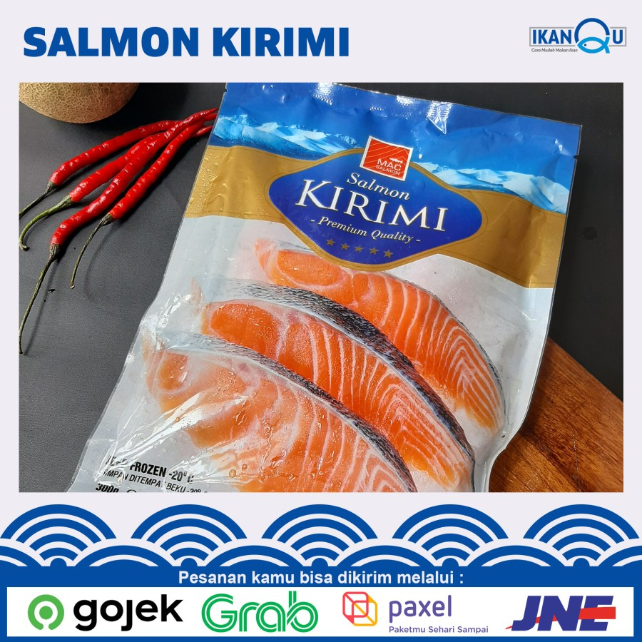 

Salmon Kirimi Mac / Salmon Mpasi kemasan murah / Salmon fillet mpasi
