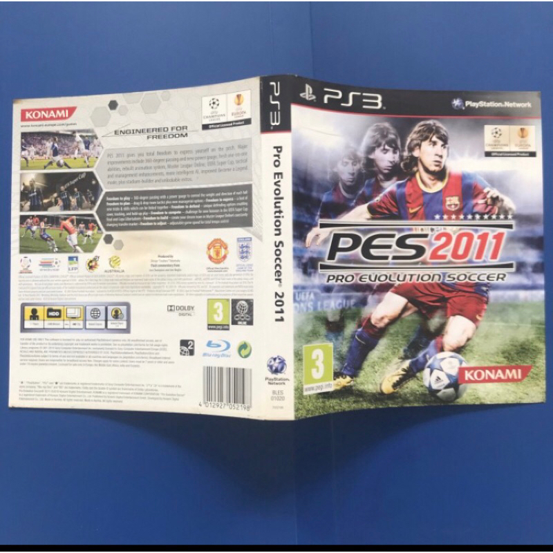 Cover pes 2011 PS3