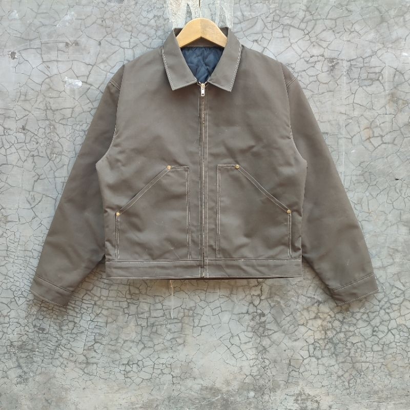 Work jacket double pocket