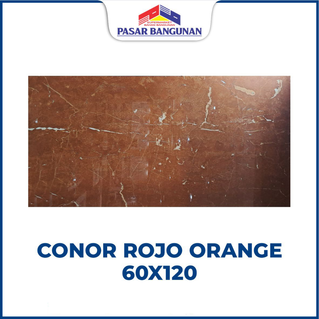 Granit Conor Rojo Orange 60x120 Granit Motif