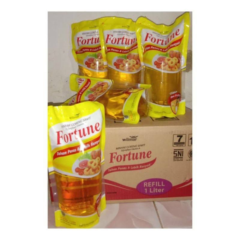 

Minyak Goreng Fortune 1 Liter Pouch Refill