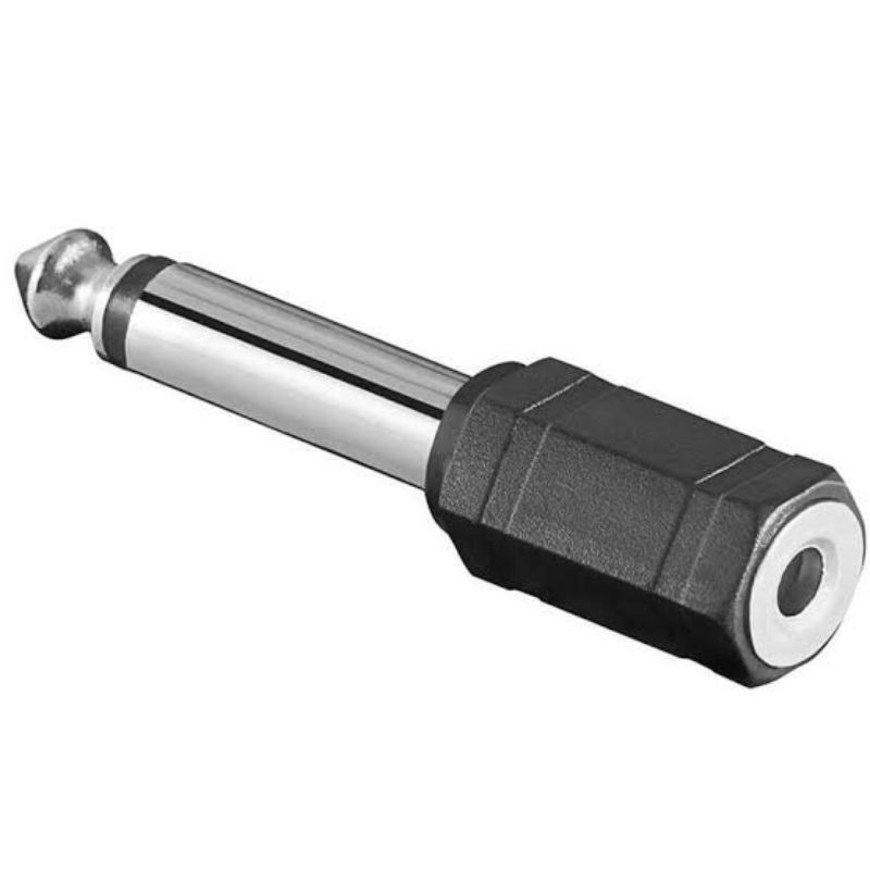 Converter Audio Jack 3.5 mm to 6.5 mm mono