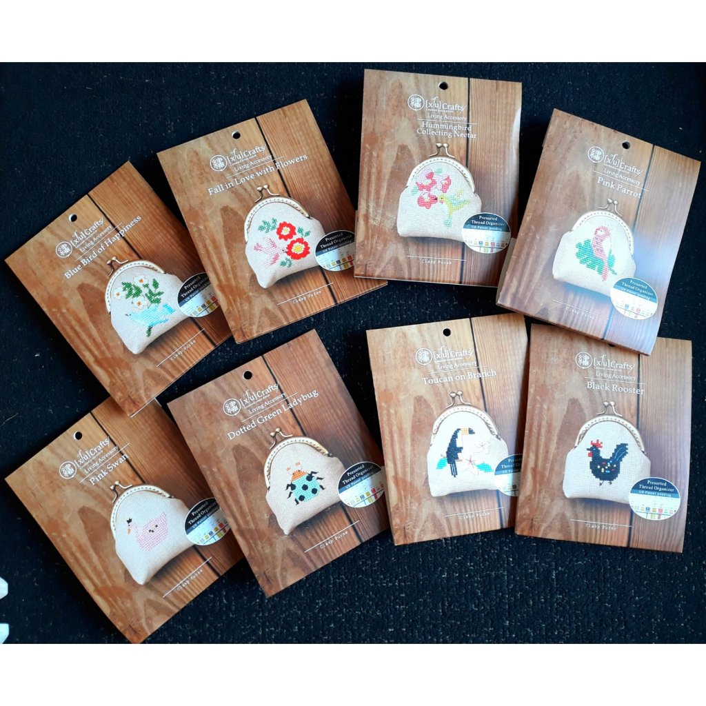 Paket Kristik Original / Asli Xiu Crafts Dompet Kecil