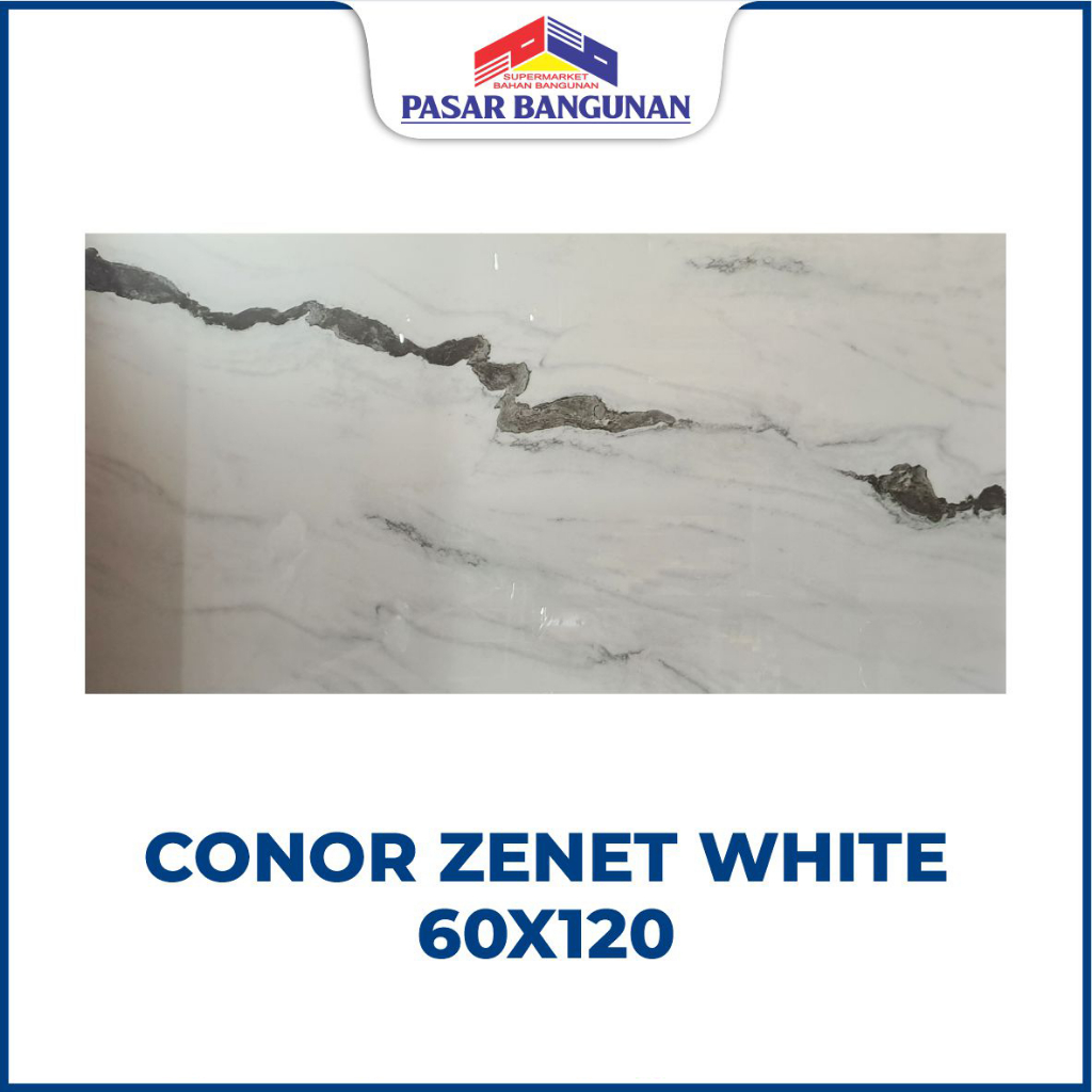 Granit Conor Zenet White 60x120 Granit Motif