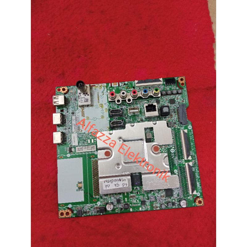 Mainboard Tv Led Lg 49NANO80TNA - Motherboard - Mesin Tv - Mobo - Micom - Modul Main Board Mb Tv LG 