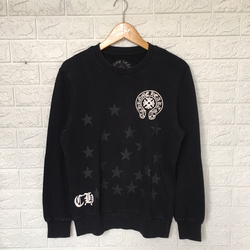 crewneck chrome hearts